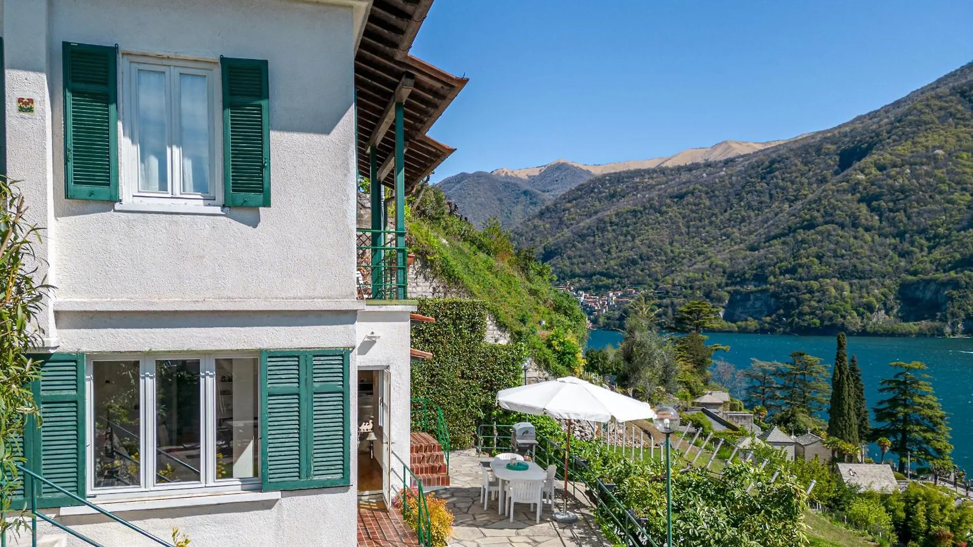 Casa Bambu - Splendida Vista Lago E Posto Auto Laglio Feriehus