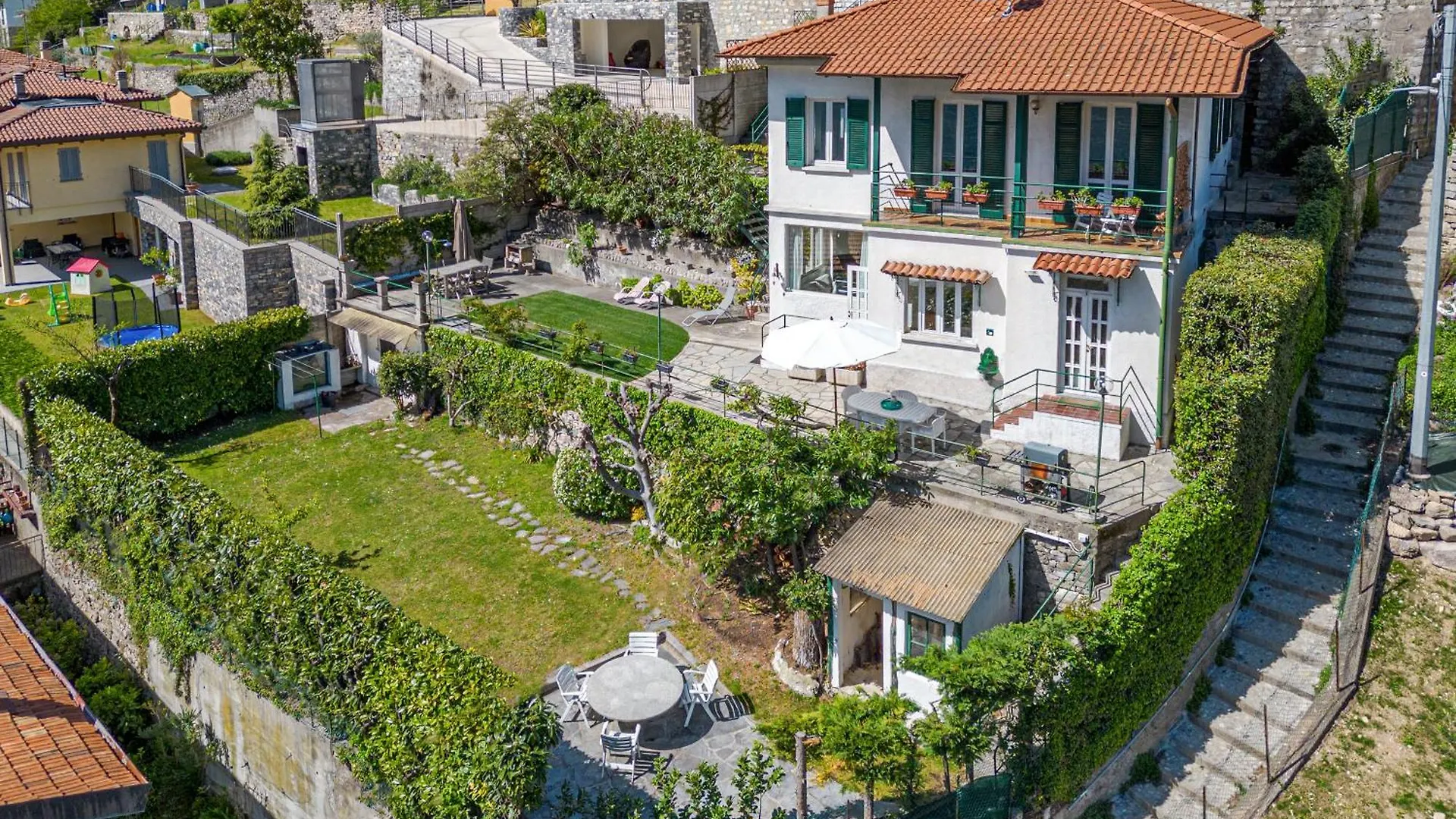 Casa Bambu - Splendida Vista Lago E Posto Auto Laglio Nyaraló